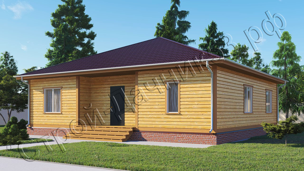 Проект дома ОД–59